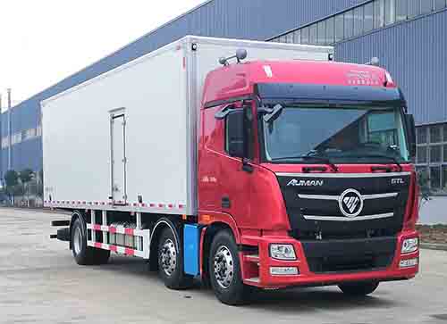 福田歐曼GTL小三軸發9米6國六冷藏車圖片