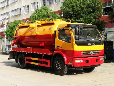 東風福瑞卡10方清洗吸污車圖片